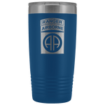 82ND AIRBORNE DIVISION 20OZ TABBED TUMBLER Tumblers Blue Upper Tier Development