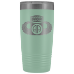 82ND AIRBORNE DIVISION 20OZ TABBED WINGED TUMBLER Tumblers Teal Upper Tier Development
