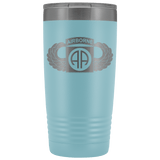 82ND AIRBORNE DIVISION 20OZ WINGED TUMBLER Tumblers Light Blue Upper Tier Development