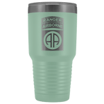 82ND AIRBORNE DIVISION 30OZ TABBED TUMBLER Tumblers Teal Upper Tier Development