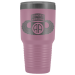 82ND AIRBORNE DIVISION 30OZ TABBED WINGED TUMBLER Tumblers Light Purple Upper Tier Development
