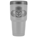 82ND AIRBORNE DIVISION 30OZ TABBED WINGED TUMBLER Tumblers White Upper Tier Development