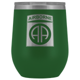 82ND AIRBORNE DIVISION WINE TUMBLER Wine Tumbler Green Upper Tier Development