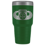 82ND AIRBORNE DIVISION WINGED 30OZ TUMBLER Tumblers Green Upper Tier Development