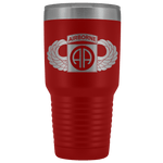 82ND AIRBORNE DIVISION WINGED 30OZ TUMBLER Tumblers Red Upper Tier Development