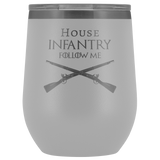 HOUSE INFANTRY WINE TUMBLER Wine Tumbler White Upper Tier Development