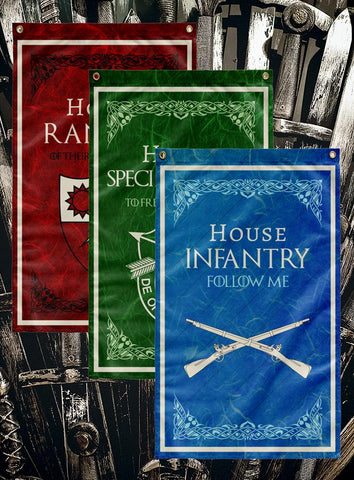 Game of Thrones Army Flags