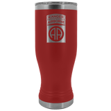 82ND AIRBORNE DIVISION 20OZ TABBED BOHO TUMBLER Tumblers Red Upper Tier Development