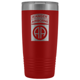 82ND AIRBORNE DIVISION 20OZ TABBED TUMBLER Tumblers Red Upper Tier Development