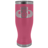 82ND AIRBORNE DIVISION 20OZ TABBED WINGED BOHO TUMBLER Tumblers Pink Upper Tier Development