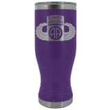 82ND AIRBORNE DIVISION 20OZ TABBED WINGED BOHO TUMBLER Tumblers Purple Upper Tier Development