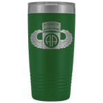 82ND AIRBORNE DIVISION 20OZ TABBED WINGED TUMBLER Tumblers Green Upper Tier Development