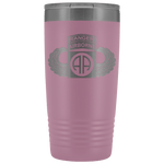 82ND AIRBORNE DIVISION 20OZ TABBED WINGED TUMBLER Tumblers Light Purple Upper Tier Development