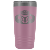 82ND AIRBORNE DIVISION 20OZ TABBED WINGED TUMBLER Tumblers Light Purple Upper Tier Development