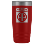 82ND AIRBORNE DIVISION 20OZ TUMBLER Tumblers Red Upper Tier Development