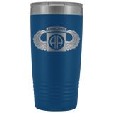 82ND AIRBORNE DIVISION 20OZ WINGED TUMBLER Tumblers Blue Upper Tier Development