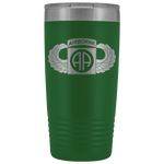 82ND AIRBORNE DIVISION 20OZ WINGED TUMBLER Tumblers Green Upper Tier Development
