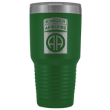 82ND AIRBORNE DIVISION 30OZ TABBED TUMBLER Tumblers Green Upper Tier Development