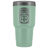 82ND AIRBORNE DIVISION 30OZ TABBED TUMBLER Tumblers Teal Upper Tier Development