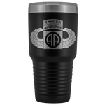 82ND AIRBORNE DIVISION 30OZ TABBED WINGED TUMBLER Tumblers Black Upper Tier Development