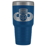 82ND AIRBORNE DIVISION 30OZ TABBED WINGED TUMBLER Tumblers Blue Upper Tier Development
