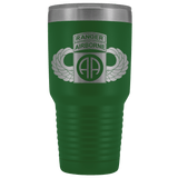 82ND AIRBORNE DIVISION 30OZ TABBED WINGED TUMBLER Tumblers Green Upper Tier Development