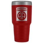 82ND AIRBORNE DIVISION 30OZ TUMBLER Tumblers Red Upper Tier Development