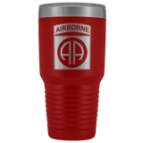 82ND AIRBORNE DIVISION 30OZ TUMBLER Tumblers Red Upper Tier Development