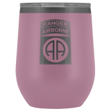 82ND AIRBORNE DIVISION TABBED WINE TUMBLER Wine Tumbler Light Purple Upper Tier Development