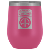 82ND AIRBORNE DIVISION TABBED WINE TUMBLER Wine Tumbler Pink Upper Tier Development