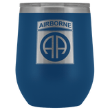 82ND AIRBORNE DIVISION WINE TUMBLER Wine Tumbler Blue Upper Tier Development