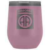 82ND AIRBORNE DIVISION WINE TUMBLER Wine Tumbler Light Purple Upper Tier Development