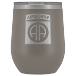 82ND AIRBORNE DIVISION WINE TUMBLER Wine Tumbler Pewter Upper Tier Development