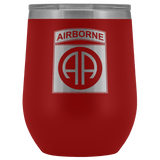 82ND AIRBORNE DIVISION WINE TUMBLER Wine Tumbler Red Upper Tier Development