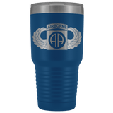 82ND AIRBORNE DIVISION WINGED 30OZ TUMBLER Tumblers Blue Upper Tier Development