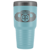 82ND AIRBORNE DIVISION WINGED 30OZ TUMBLER Tumblers Light Blue Upper Tier Development