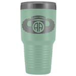 82ND AIRBORNE DIVISION WINGED 30OZ TUMBLER Tumblers Teal Upper Tier Development