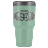 82ND AIRBORNE DIVISION WINGED 30OZ TUMBLER Tumblers Teal Upper Tier Development