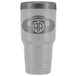 82ND AIRBORNE DIVISION WINGED 30OZ TUMBLER Tumblers White Upper Tier Development