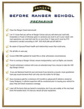 RANGER SCHOOL PROFESSIONAL Upper Tier Development