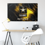 RETIRED ARMY FLAG Flags Wall Flag - 36"x60" Upper Tier Development